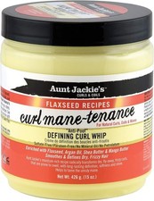 Aunt Jackie's Flaxseed Recipes Curl Mane-tenance, Lightwieght Anti-Poof Defining