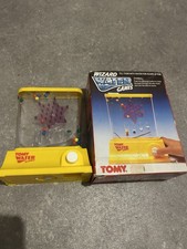 Tomy Vintage Retro Water Game Wizard Whoosher Starball Boxed Spares Repairs
