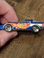 Hot Wheels 80's Corvette Race Team Series III Blue 1982 - Excellent