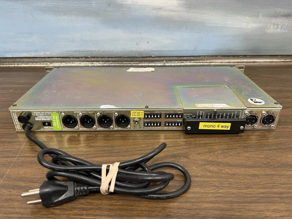 BSS FDS-360 Frequency Dividing System Crossovers - With 3 Cards - Image 3 of 4