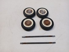 Vintage Buddy L Set Of 4 Tires  2 Axles