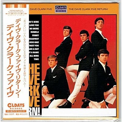 DAVE CLARK FIVE Die Dave Clark Five kehren zurück! Bonus Tracks JAPAN MINI...