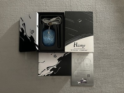 G-Wolves HSK ACE Edition Blue Wired USB Optical Gaming Mouse 16000 DPI