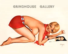 ALBERTO VARGAS Beautiful Vintage Retro Sexy Pin-Up Glamour Girl Art Print #50