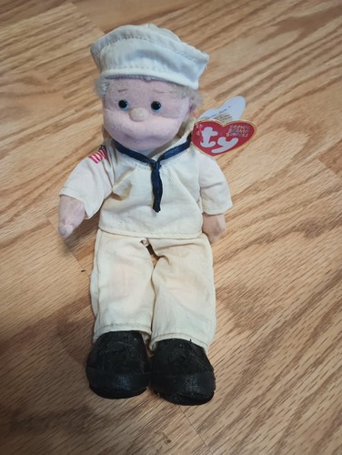 Vintage 2003 Ty Teenie Beanie Boppers Sailor Sam. Read