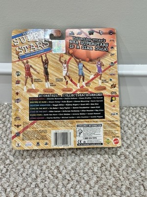 NBA Super Stars Court Collection 1998-99 Michael Jordan Red Jersey