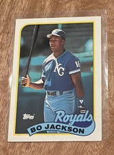 1989 Topps - #540 Bo Jackson Kansas City Royals