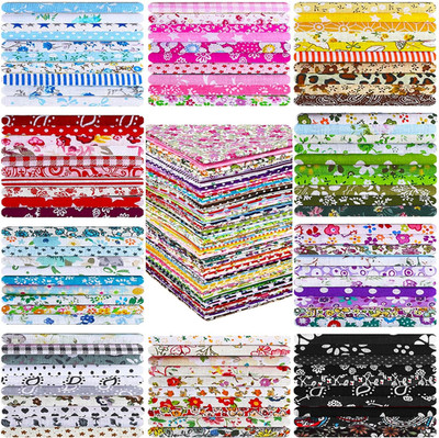 600 Pcs 4 X 4 Inch Cotton Fabric Square Precut Quilting Squares Printed Floral P