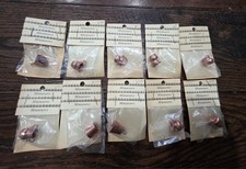 Lot of Vintage Hand Hammered Copper 1:12 Dollhouse Miniatures