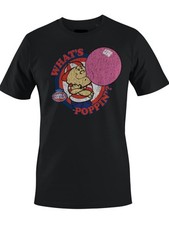 Officially Licensed Dubble Bubble What's Poppin' Vintage Cartoon Men's T-shirt