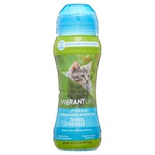 Litter Box Deodorizer for Cats with Fresh Scent Odor Control 18 oz