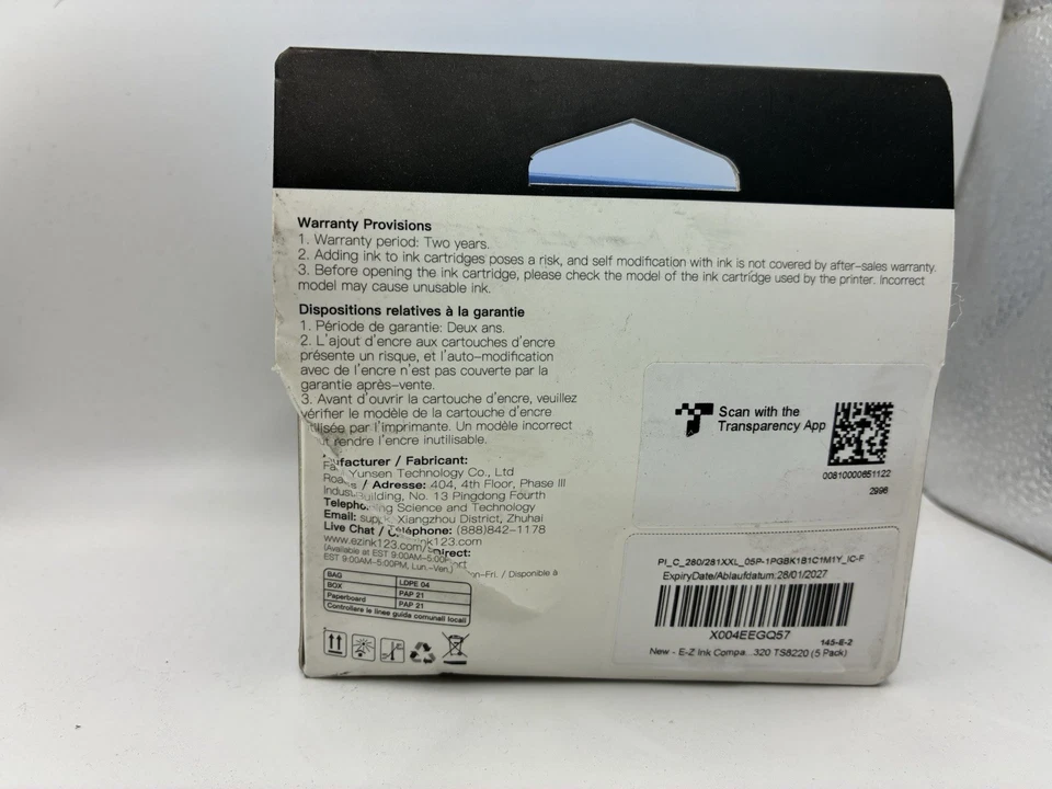 PGI-280XXL CLI-281XXL Ink Tank use for Canon Pixma -5 PACK - Image 3 of 4
