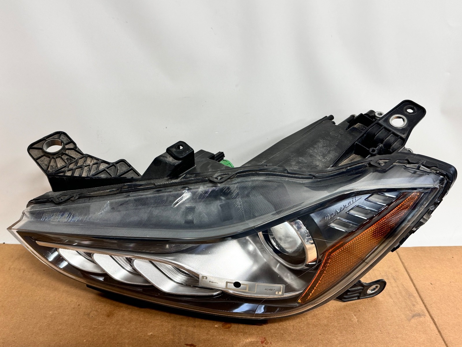 2014-2017 Maserati Ghibli Left Xenon Adaptive Headlight Tested! OEM 14 15 16 17