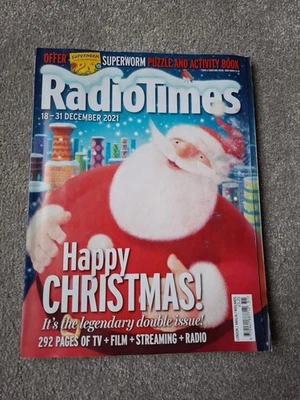 Radio Times Christmas Double Issue 18-31 December 2021 - Image 1 of 3