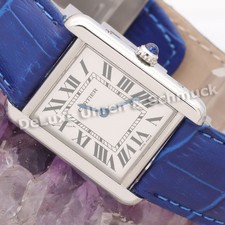 🎀*Original Cartier Tank Solo*24,5mm x 31mm*Edelstahl*Ref. 2716*