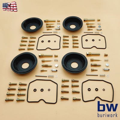 4pcs Carburetor Repair Carb Rebuild Kit FOR 2001-2005 KAWASAKI ZRX1200 ZRX 1200