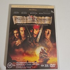 Pirates of the Caribbean: The Curse Of The Black Pearl (DVD, 2003) Region 4