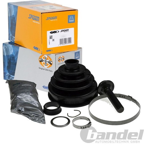 Spidan Achsmanschette Satz Radseitig Passend FüR Audi A4 A6 A8 Allroad Skoda SUP-image
