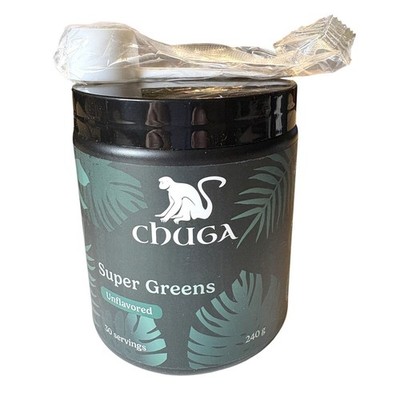 Chuga's Organic Super Greens Powder   30 Servings of Energy-Boosting Superfoods
