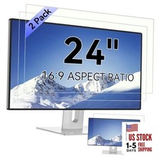 2-Pack 24 Inch 24 Inch Diagonal - 16:9 Aspect Ratio Transparent for monitor