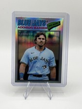 2026 Topps Heritage Addison Barger Silver Chrome Refractor Blue Jays #370