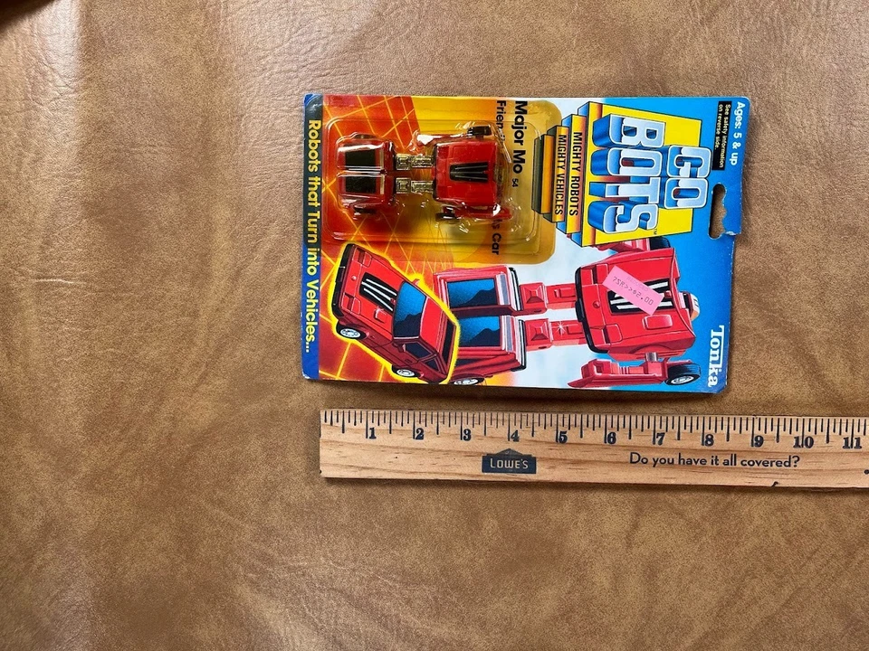Gobots Go Bots Major Mo 1985 Tonka Vintage Action Figure NEW #54 NIP NRFP - Image 2 of 4
