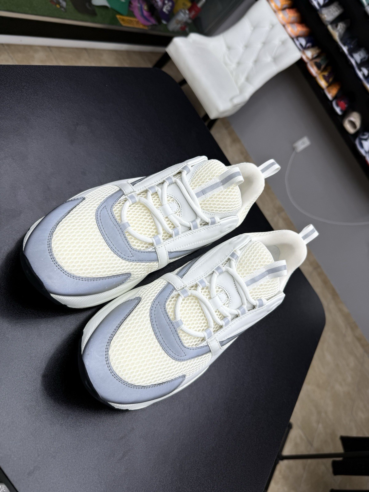 100percent AUTHENTIC Dior B22 Blue Silver White Sneaker Size 47 / 14 US 🔥🧼 image 5