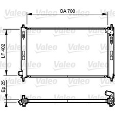 Radiateur Citroen C-CROSSER