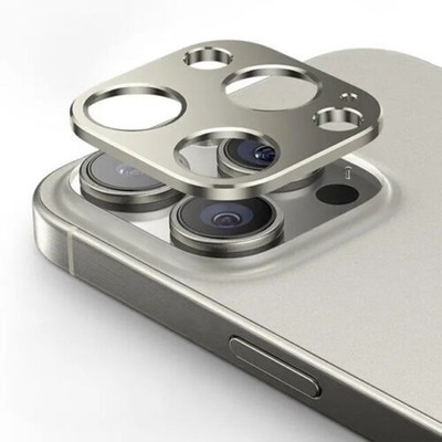 Film Camera Lens Metal Protector Cover Hollow Alloy For iPhone 15 14 13 Pro Max