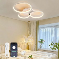 LED Deckenlampe Dimmbar Deckenlampe Unterputzmontage Wohnzimmer Deckenleuchte 