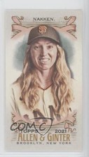 2021 Topps Allen & Ginter's Mini A&G Back Alyssa Nakken #285 g1d