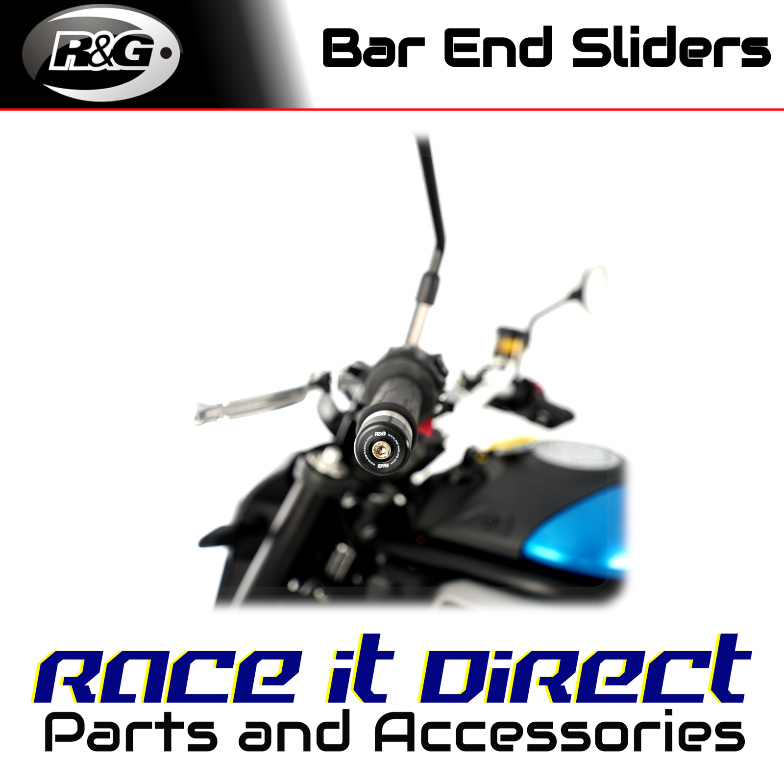 Bar End Sliders for CFMoto 450SS 2023-2026 R&G