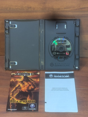 The Scorpion King: Rise of the Akkadian Nintendo Gamecube Complete W/ Inserts