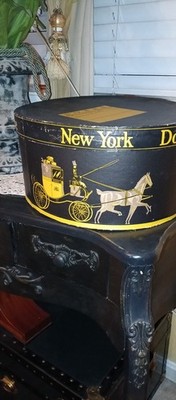 Vintage Hat Box New York! Extremely Good Condition