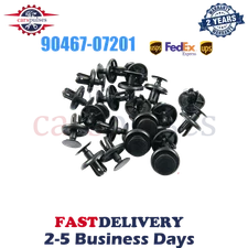 100PCS Plastic Push Clips Hood Engine Under Cover For LEXUS ES300 Toyota RAV4