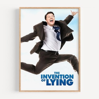 The Invention of Lying (2009) Movie Poster Wall Art Print