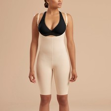 Marena SFBHS2-XS-H Thigh-Length Girdle High-Back XS Beige