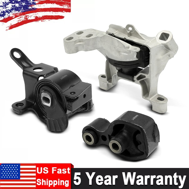3x Engine Motor & Transmission Mount & Torque Strut Mount for Mazda 3 CX-5 2.0L