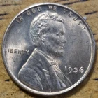 1936 Lincoln Wheat One Cent 1c Coin Red BU #AA810