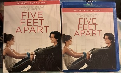 Five Feet Apart - HALEY LU RICHARDSON - COLE SPROUSE (Blu-ray) W/slipcover D20