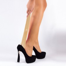 Shoe Lifter Pregnant Woman Wooden Shoes Horns Shoehorn Tool