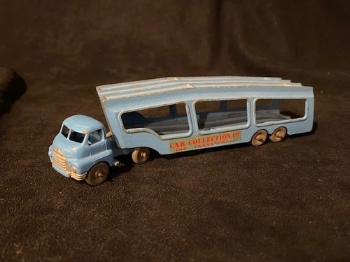 LESNEY MATCHBOX Blue CAR TRANSPORTER Accessory Pack No. 2 GREY WHEELS