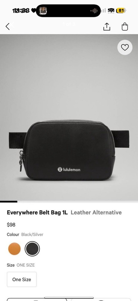 Lululemon Belt Bag with Pocket Tote Bundle