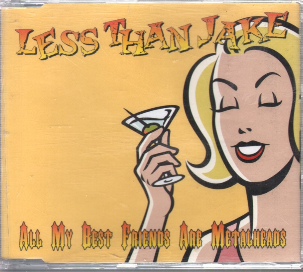 Less Than Jake All My Best Friends Are Metalheads CD UK Golf 2000 CDSHOLE027