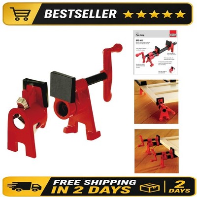 BESSEY BPC-H12 H Style Pipe Clamp - Versatile Workshop Tool