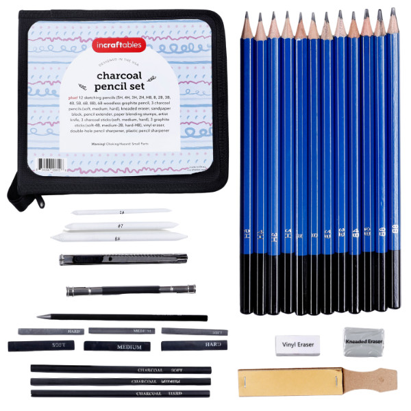 S For Sketching & Shading. Art Sketch Pencils Set