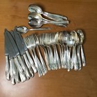 Roger’s & Bros IS Silver Plated 49pc Flatware Set