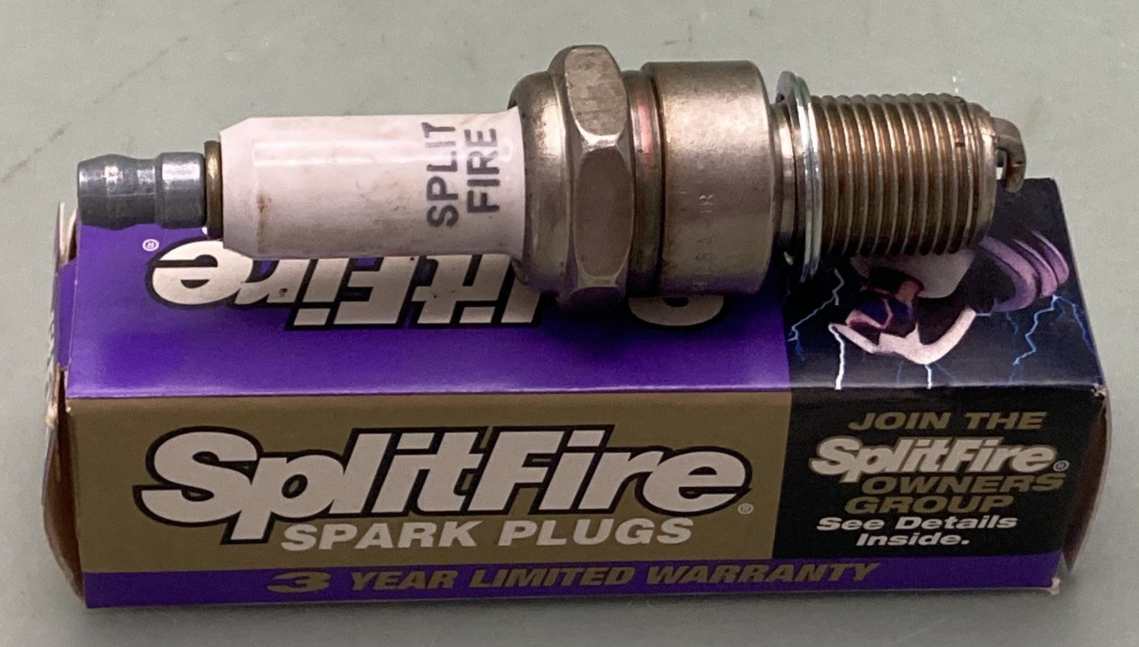 Qty 2 New Genuine SplitFire SF 406C Spark Plug