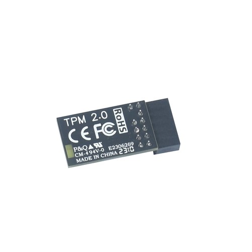 TPM2.0 Motherboards Module TPM SPI 12Pin Module with SLB 9672 for Windows 10 11 - Zdjęcie 4 z 5