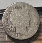 1892-O Barber Dime Nice Original AG/Good CHRC